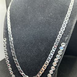 24” 6mm Mariner. Chain .925