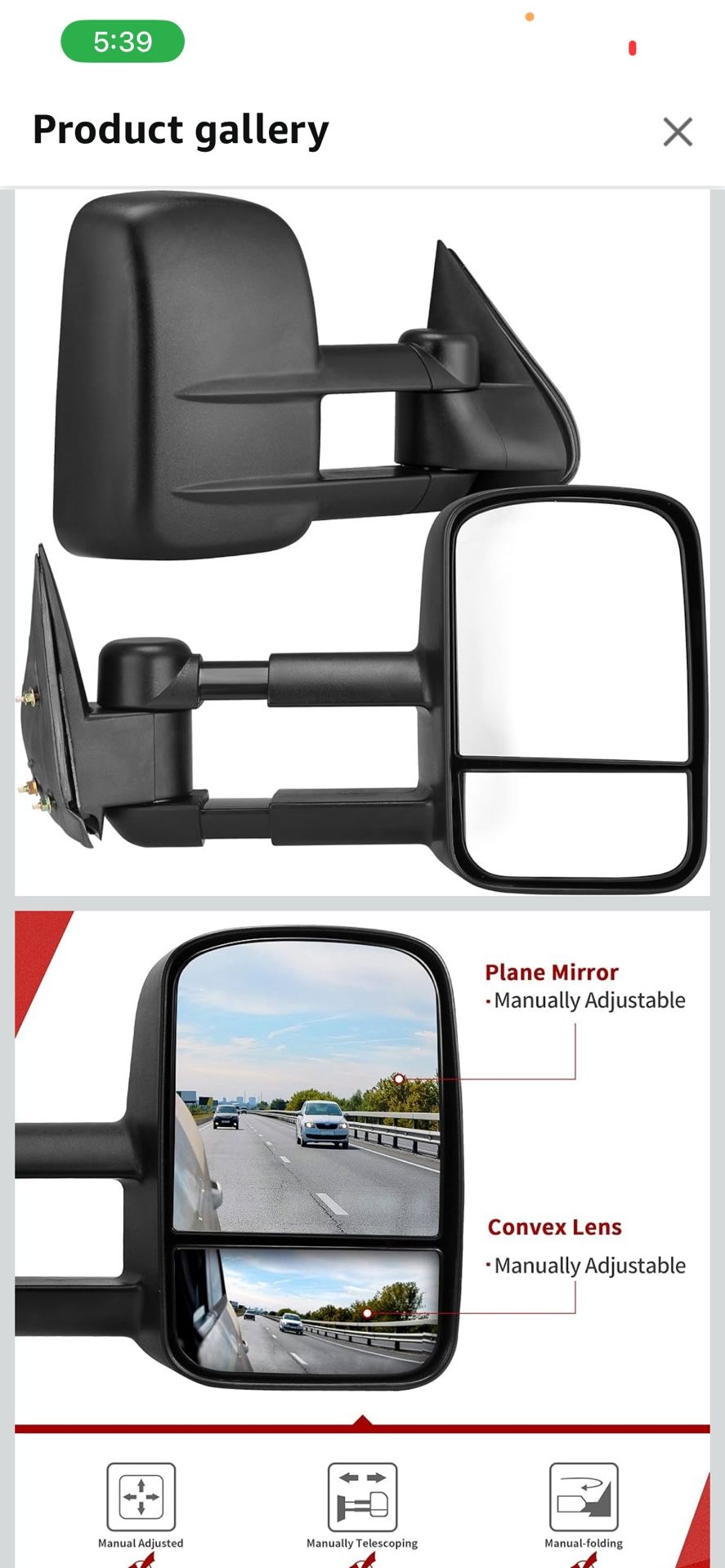 Towing Mirrors 