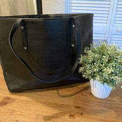 Inc Black Tote Bag 