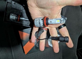9005 HB3 LED Bulbs, Titanova LED, High Lumens LED DRL Kit, 6000K Cool White, IP68 Waterproof, Halogen Upgrade Replacement, 9145 9140 Foglight
