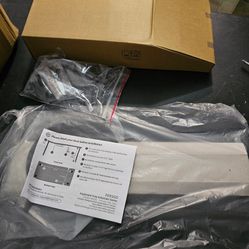 Under Desk Keyboard Tray, 20in x 11in Tray, 17.75in Track, One Knob Control, Undermount Sliding Computer Keyboard and Mouse Tray with Wrist Rest