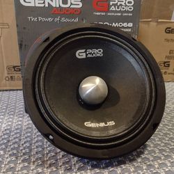 New 8" Genius Audio Neodymium Bullet Midrange Speaker $120 Each 