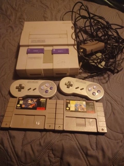 Super Nintendo Game System