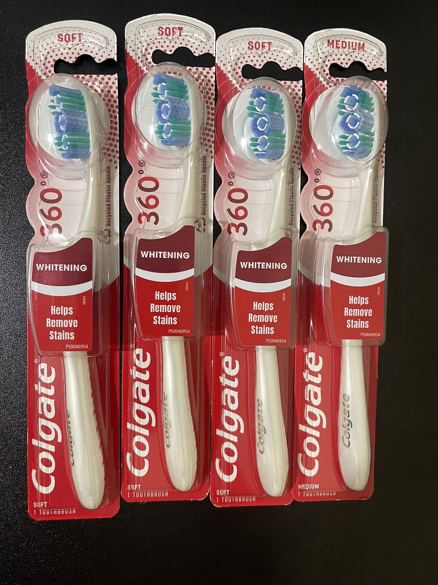 4pack Colgate 360 Toothbrushes