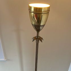 Antique Brass Vintage Floor Lamp 