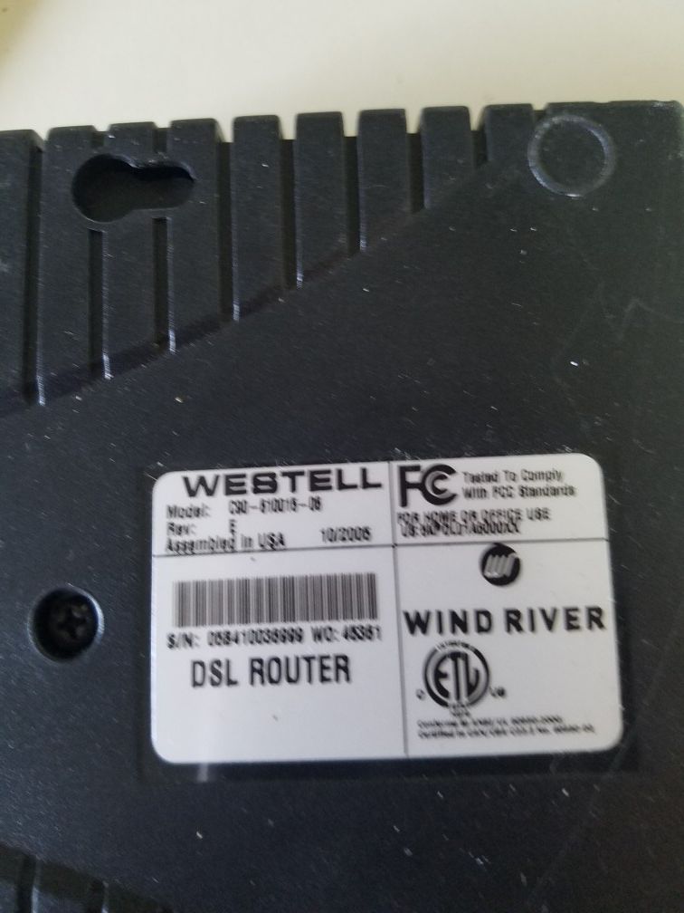 Dsl router