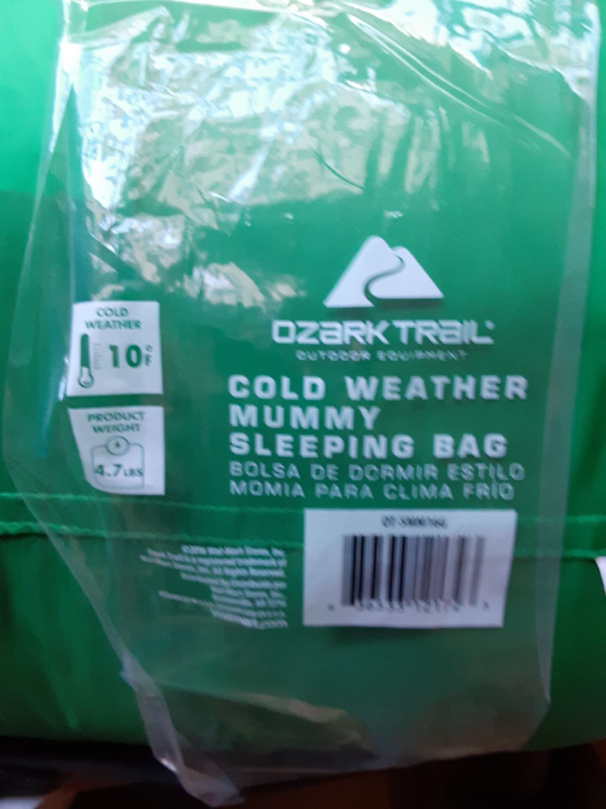 2 Ozark Trail sleeping bags must go