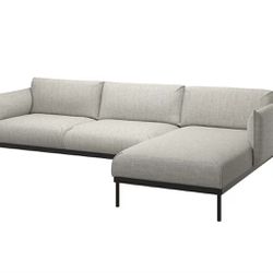 IKEA ÄPPLARYD Couch With Chaise