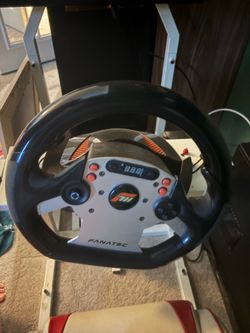 Fanatec CSR wheel and CSL pedals