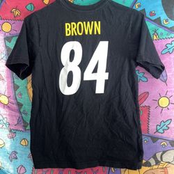 youth large steelers t shirt antonio brown 