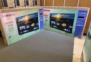 85 Samsung smart 4K HDTV 120 Hz $55 down on financing for delivery six month warranty