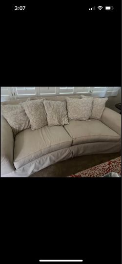 Off White Chenille Couches