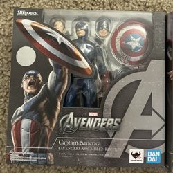 Sh Figuarts Mafex Marvel Captain America
