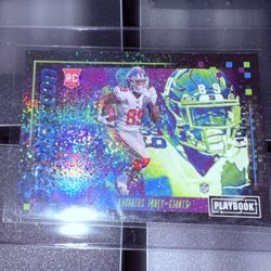 2021 Panini Playbook In Motion New York Giants Kadarius Toney