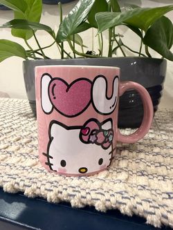 Hello kitty cup