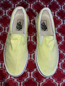 Vans Neon Green  Size 6.5 in Men’s  Size 8 in Women’s