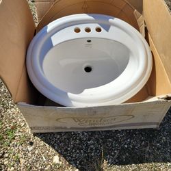 Windsor Bathroom Drop-in  Lavatory Sink