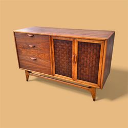 Vintage Mid Century Lane Perception Credenza Dresser 