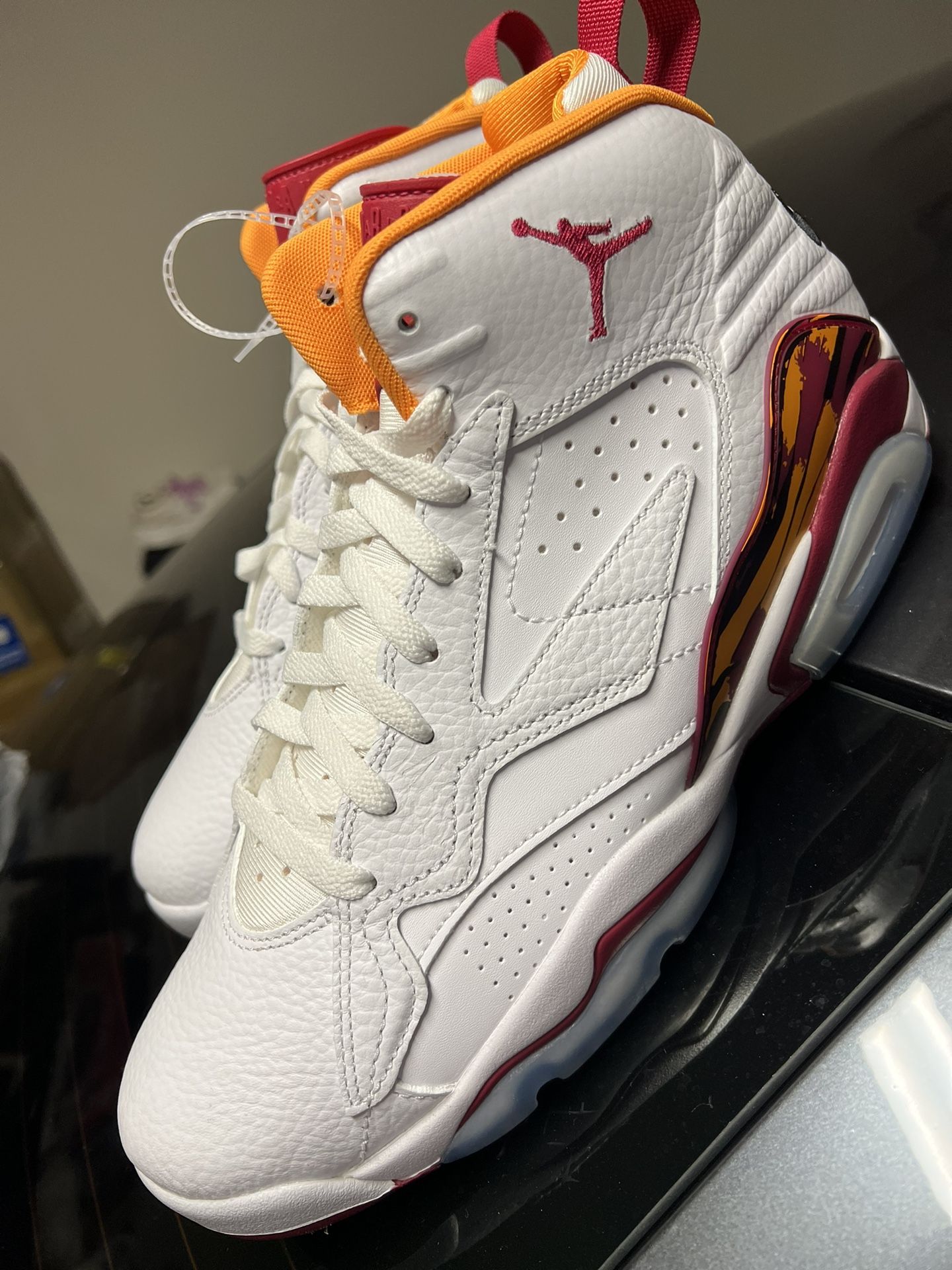 Jordan MVP 678 Cardinal Red White Men's Sizes 11 DZ4475 168 Brand New