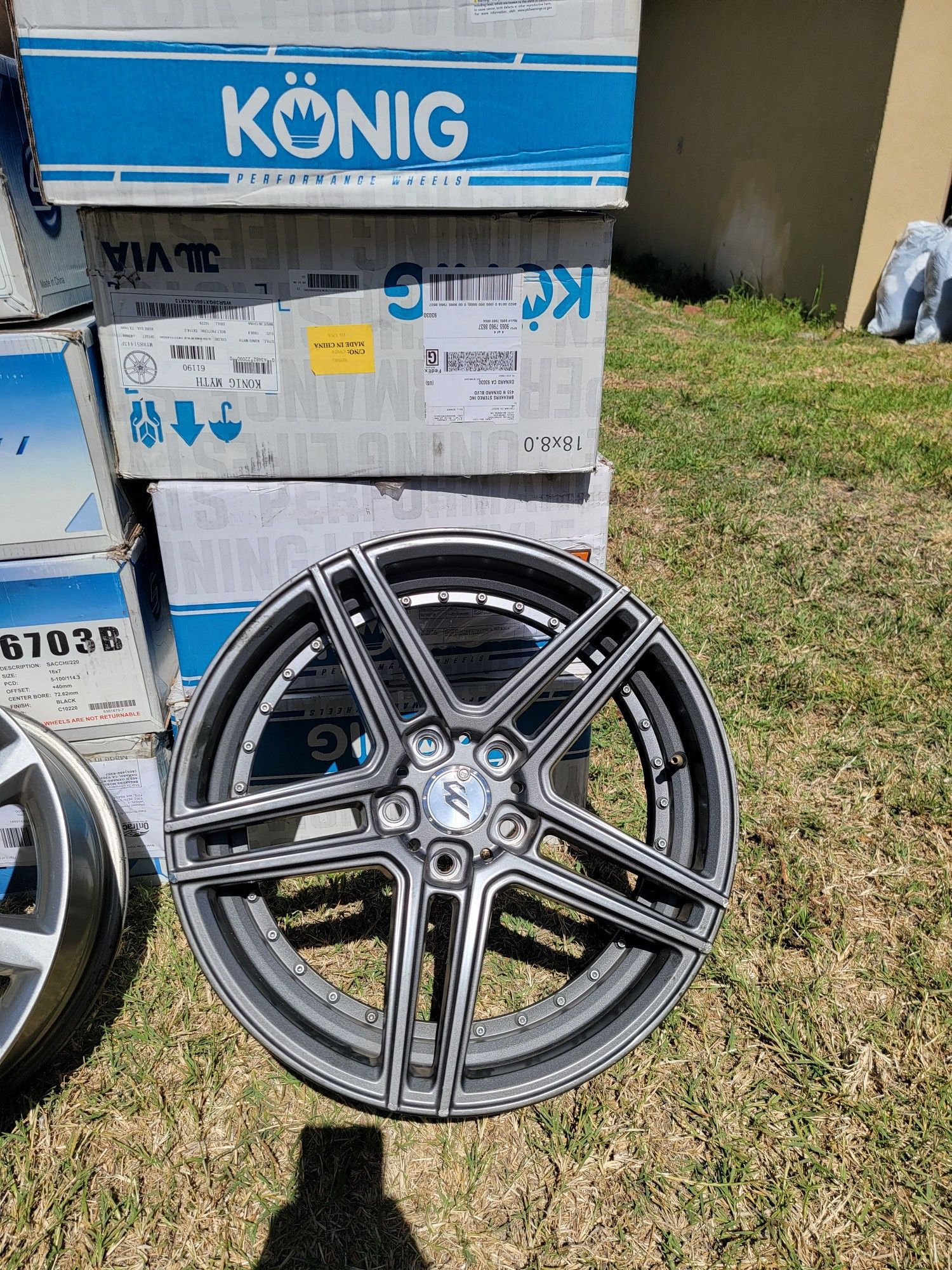 Gray Rims 16”