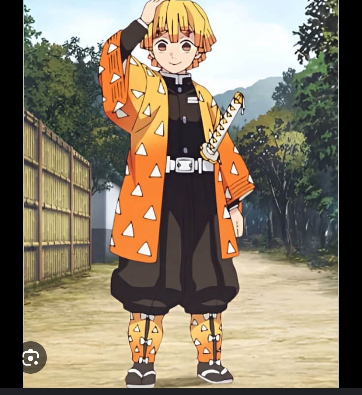 Zenitsu Agatsuma Costume  