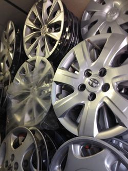 5,000 Toyota hubcaps in stock! Ask us today!