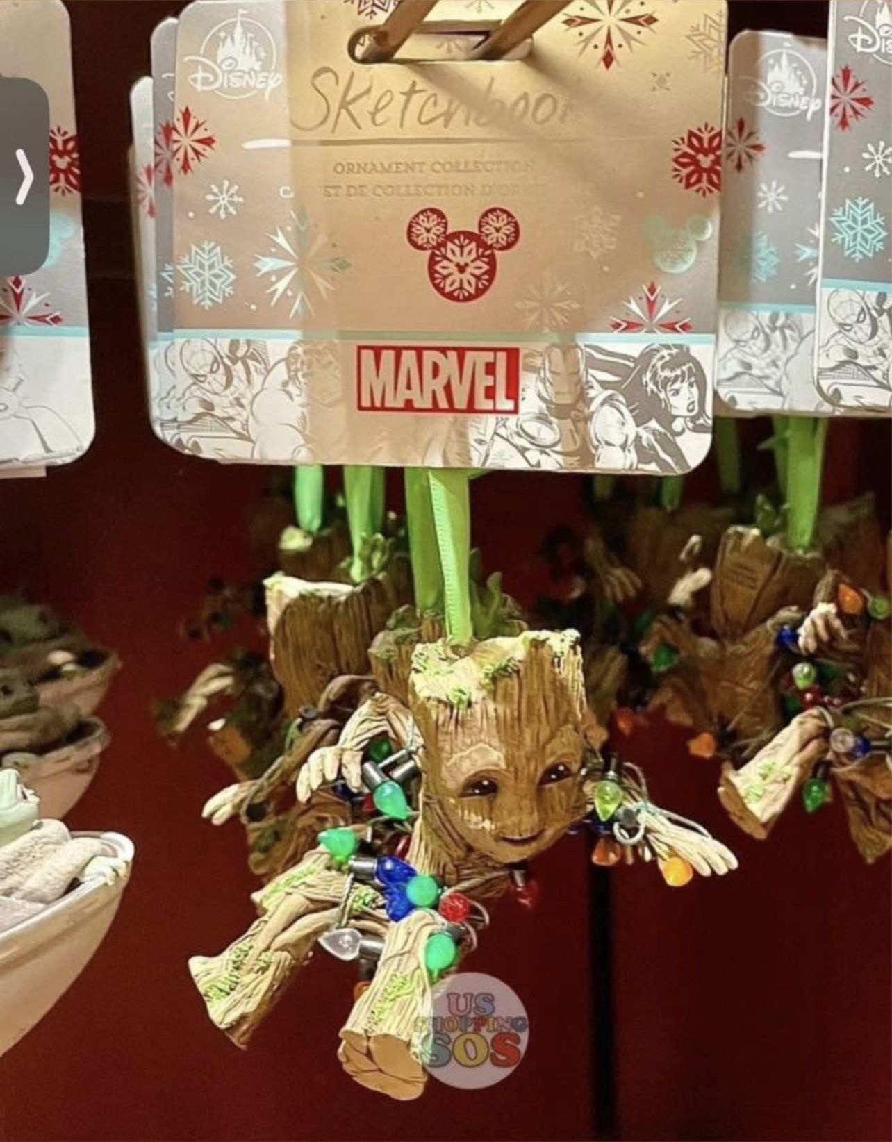Disney Marvel Groot Christmas Tree Ornament (NEW)