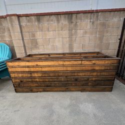 Custom Made Wooden Planter