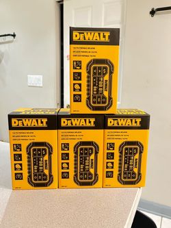 Dewalt new inflators portable with digital gauge never used $80each