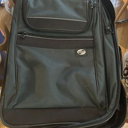 American Tourister Green Suitcase