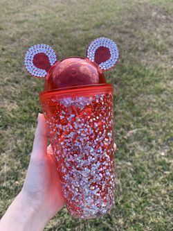Mickey head snow globe cup