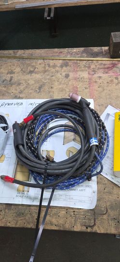 Miller Weldcraft W-400SC Water-Cooled TIG Torch – 25' Lead