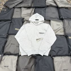 Fear Of God Essentials Hoodie - Light Oat (S-XL)