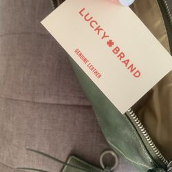 Genuine Leather Lucky Brand Bag/Clutch