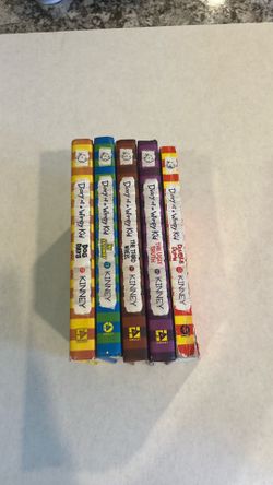 Diary of a Wimpy Kid 5 books