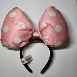 Disney Ears Pink Minnie Mouse Bow