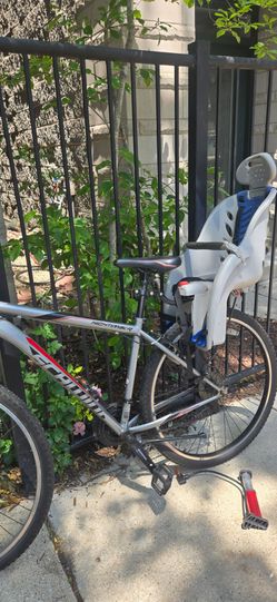 Bike with Baby Seat Attached