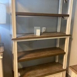 Realyn Brown/White 75" Bookcase by Ashley 
