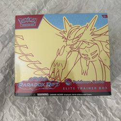 Paradox Rift Pokemon Center Elite Trainer Box