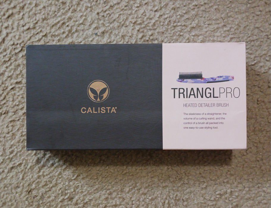 Brand NEW Triangl Pro Heated Detailer Brush Purple Orchid