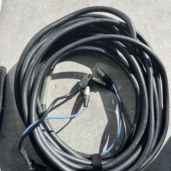 XLR/power Cables 50ft 