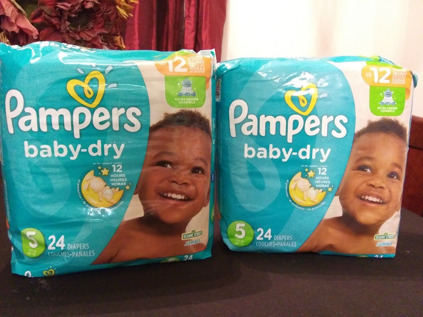 Pampers size 5