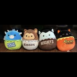 Halloween candy pack 7.5” squishmallows