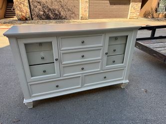 White dresser