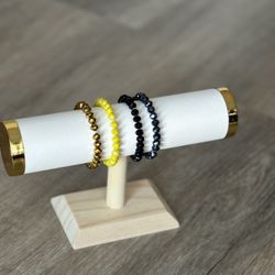 Handmade Beaded Stretch Bracelet 