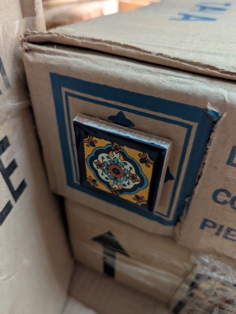 2x2 Talavera Tiles. 1200 Pieces