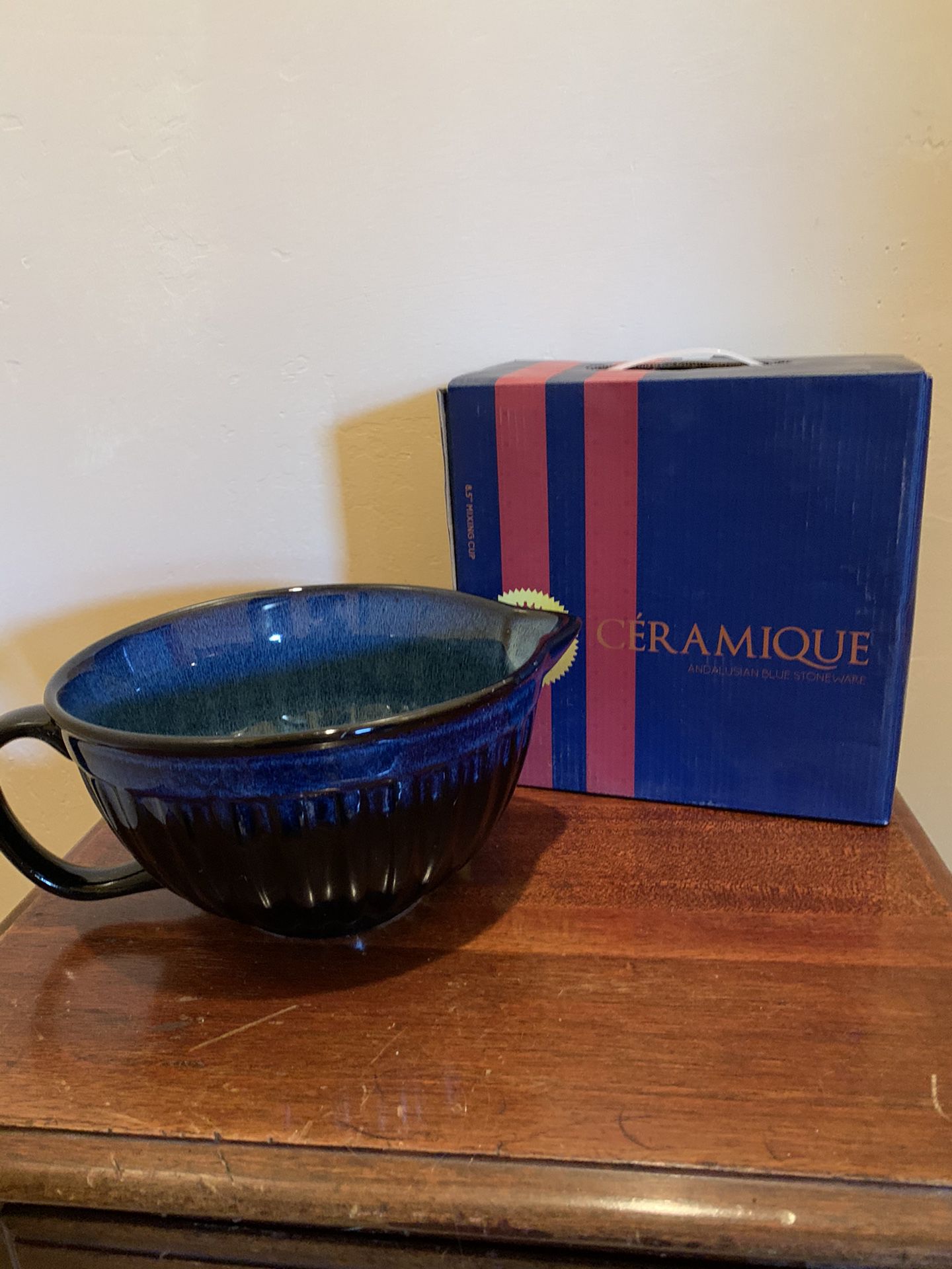 *NEW* Ceramique andalusian blue stoneware