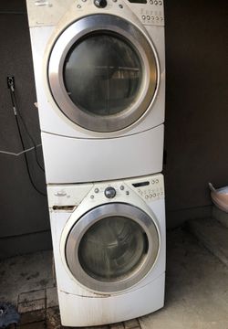 Washer and dryer