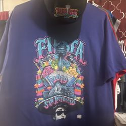 Rare Fiesta  2019 T- Shirt With Matching Hat 