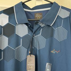 Brand New Greg Norman Polo Shirts - 2 Count